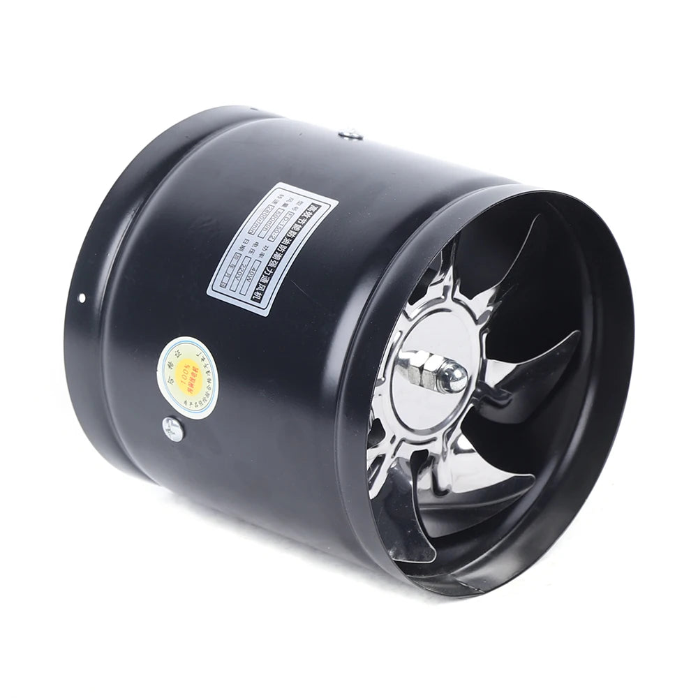 150mm Axial Duct Fan Air Pipe Fan Radial Pipe Fan Extractor 220V Fan Industrial Fan For Kitchen, Living Room, Factory, Hotel - Mighty Dollars