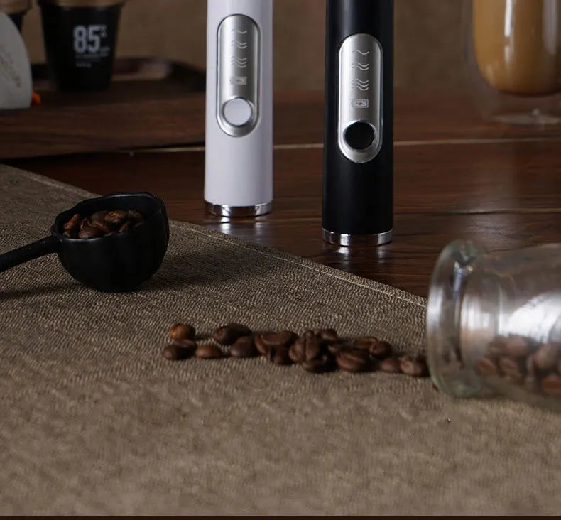 Portable Rechargeable Electric Milk Frother Foam Maker Handheld Foamer High Speeds Drink Mixer Coffee Frothing Wand whisk