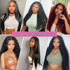Deep Wave Glueless Wig Human Hair Ready To Wear And Go PrePlucked For Women Precut 6x4 Closure Curly Lace Front Wigs On Sale