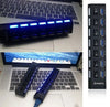 Switch Extension Hub 7-port USB2.0 Hub Computer USB Extension Hub One Drag Seven USB2.0 Splitter PC Laptop DesktopSwitch Extensi