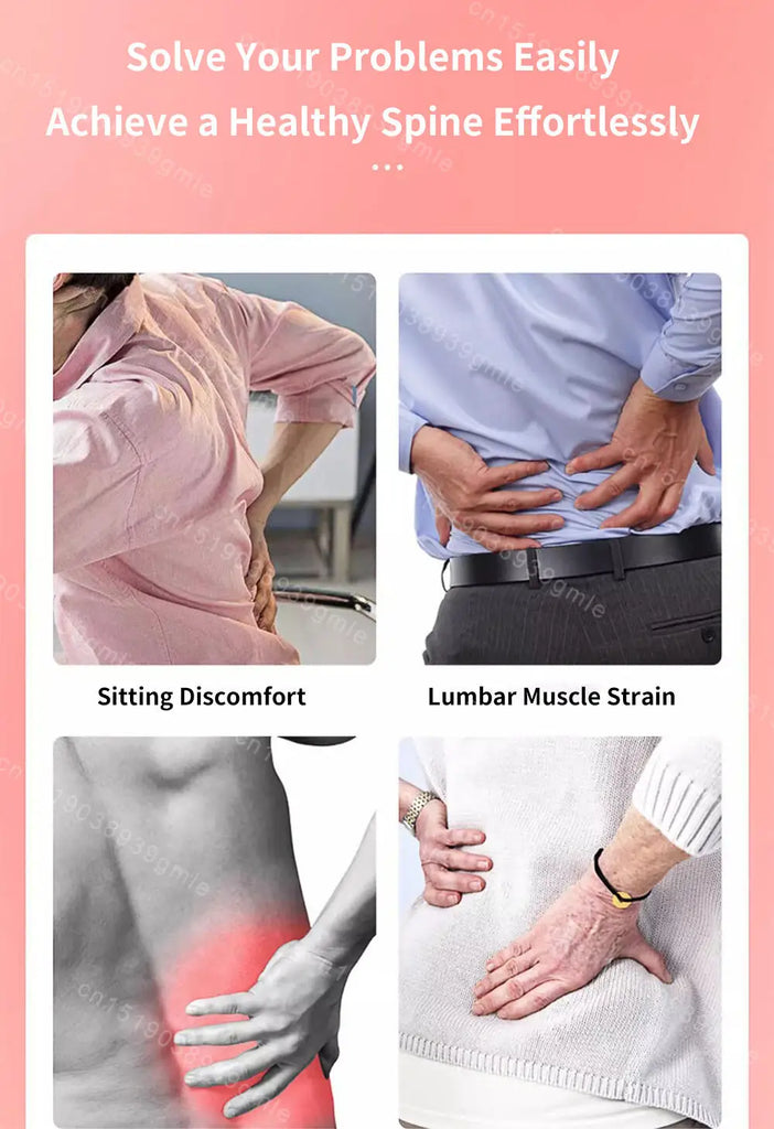 Back Stretcher Multi-Level Adjustable Massager Waist Neck Fitness Lumbar Cervical Spine Cervical Spine Support Massager Tools