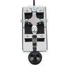HY-K4 Stainless Steel CW Telegraph Shortwave Radio CW Telegraph Key Morse Key Shortwave Radio Communication Teaching Aids