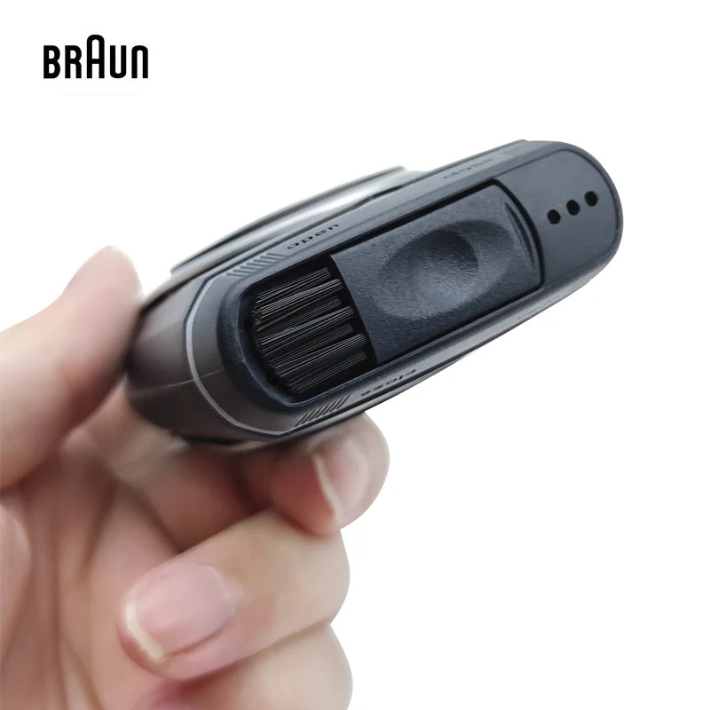 Braun M90 Electric Shavers Mobile Shave Trimmer Shaver Razor Washable Beard Shaving Machine 2AA Battery Portable For Travel