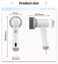 Laai beeld in Galery-kyker, New Wireless Electric Cleaning Brush Housework Kitchen Dishwashing Brush Bathtub Tile Professional Cleaning Brush Labor S