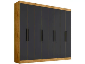 Wardrobe Couple 8 Doors 4 Drawers