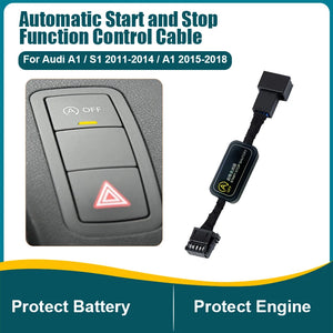 For AUDI A1 2011-2018 Car Automatic Stop Start Engine System Off Close Control Sensor Plug Smart Stop Cancel Auto Accessorie