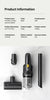 Wireless Handheld Vacuum Cleaner Cordless Handheld Chargeable Auto Vacuum for Home & Car & Pet Mini Vacuum Cleaner 50000Pa