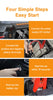 2 in 1 Car Jump Starter with Air Compressor Car Battery Emergency Boosters 1200A 12V Power Bank Portable Starting Device