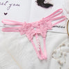 Sexy Ladies Lace G String Underwear Women Embroidery Low waist Thongs Hollow G-String Panties Women Intimates Underpants Female