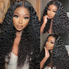 Deep Wave Glueless Wig Human Hair Ready To Wear And Go PrePlucked For Women Precut 6x4 Closure Curly Lace Front Wigs On Sale