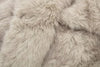 HH Women Fashion Cropped Faux Fur Jacket Coat Long Sleeve Front Snap-button Female Outerwear Chic Lapel Collar Thick Coat