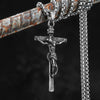 Retro Demon Satan Cross Stainless Steel Men Necklaces Pendant Chain Punk For Women Fashion Jewelry Gifts Wholesale Dropshiping