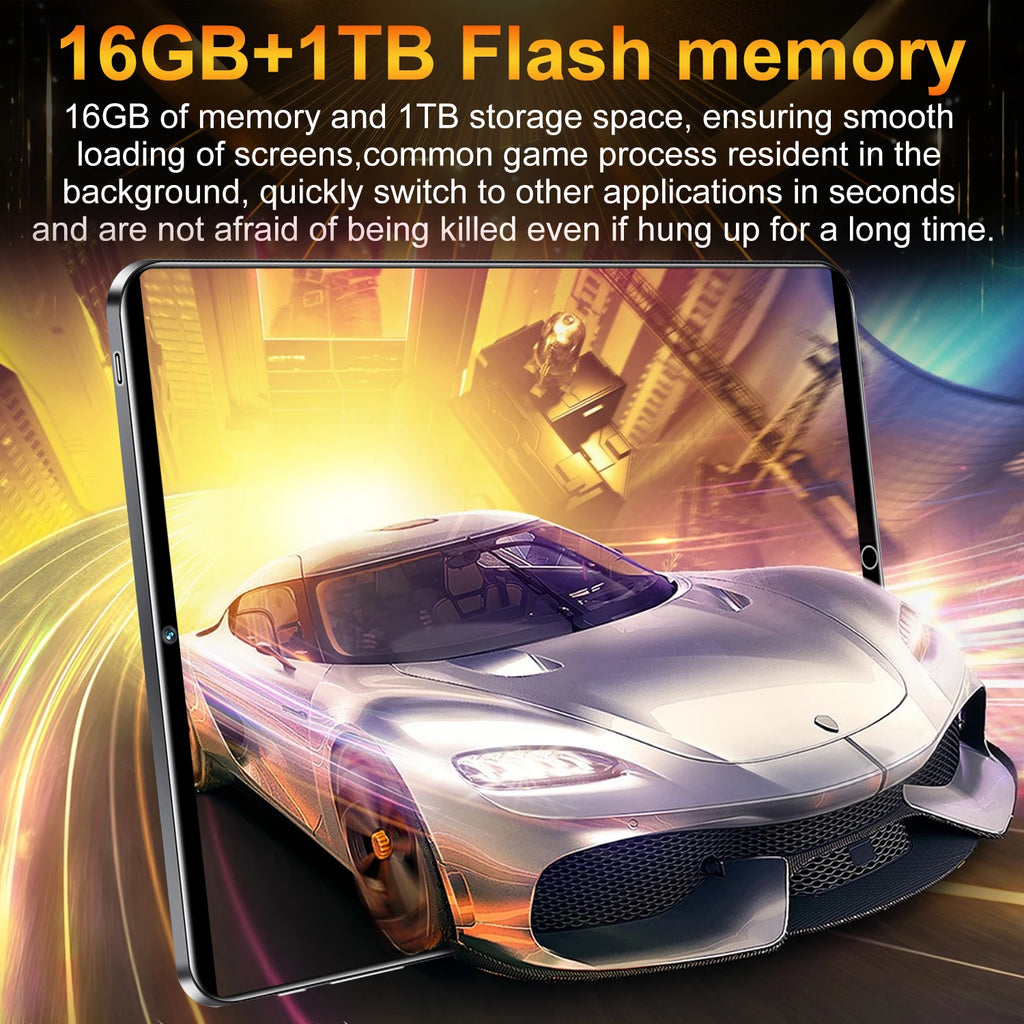 Global Version NEW Original Pad Tablet 10.36 inch HD 5K Android 13 16GB+1T 16MP+32MP 12000mAh 5G Dual SIM WiFi GPS