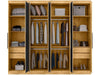 Wardrobe Couple 8 Doors 4 Drawers