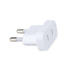 1 Pcs 4.0mm/4.8mm Power Plug Adapter US To EU Euro Europe Plug Power Plug Converter Travel Adapter Power Converter Outlet