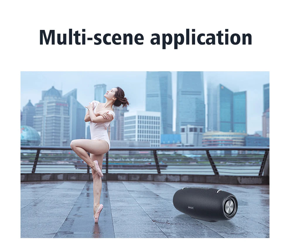 ZEALOT-S67 60W Portable Bluetooth Speaker Outdoor Party Speaker Big Loud Speaker Excellent Bass Performace Hifi speaker