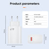 67W USB Charger Fast Charging Mobile Phone Adapter USB Quick Charger QC3.0 Adapter For iPhon Samsun Xiaomi 15 Redmi Oneplus