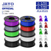 JAYO PLA + 3D Filament 1.75MM 10 Rolls PLA PLUS 3D Printer Filament Neatly Wound 3D Printing Filament 1.1kg Spool High Toughness