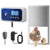 Automatic Chicken Door,Chicken Door Control Box,Chicken Door with Remote Control and Timer and Light Sensitive,4kg Traction