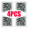 Mini LCD Digital Thermometer Hygrometer Indoor Room Temperature Humidity Meter Sensor Gauge Weather Station Set