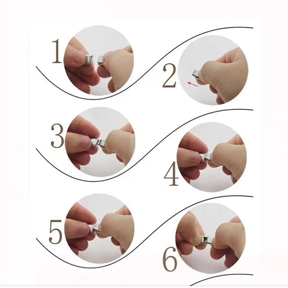 ZAKOL Stainless Steel Italian Charm Bracelet Opening Tools Jewelry DIY Making