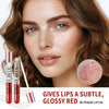 Pink Lip Gloss Transparent Lip Oil Moisturizing Reducing Lip Lines Nourishes Lips Waterproof Long-lasting Liquid Lips Cosmetics