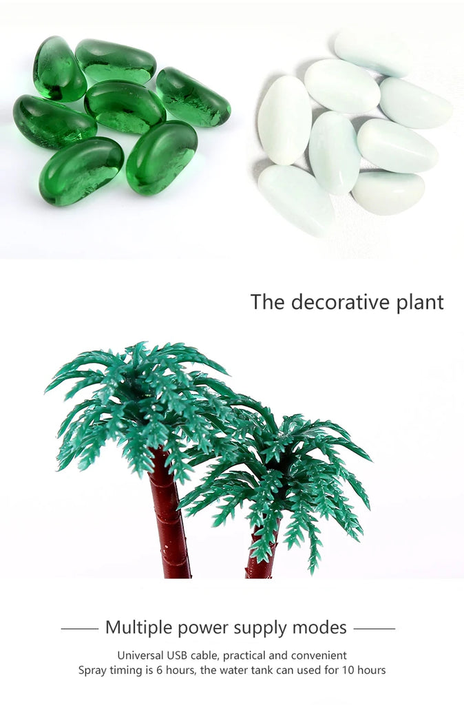 Light Bulb Humidifier For Home Use Silent Small Bedroom Office Desk Student Dormitory Moisturizing And Creative Products