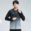 Quick Dry Men's Cycling Jacket Sports Running Outdoor Fitness Hooded Waterproof Motorcyclist Coat Gym Outdoor Skin Windbreaker