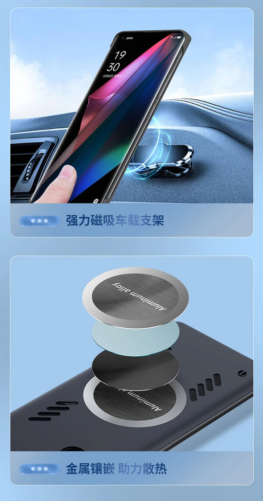 Graphene Cooling Phone Case for OPPO Realme 11 Pro Plus Pro+ Case Ultra Thin Frameless Heat Dissipation Cover Funda Casing Capa