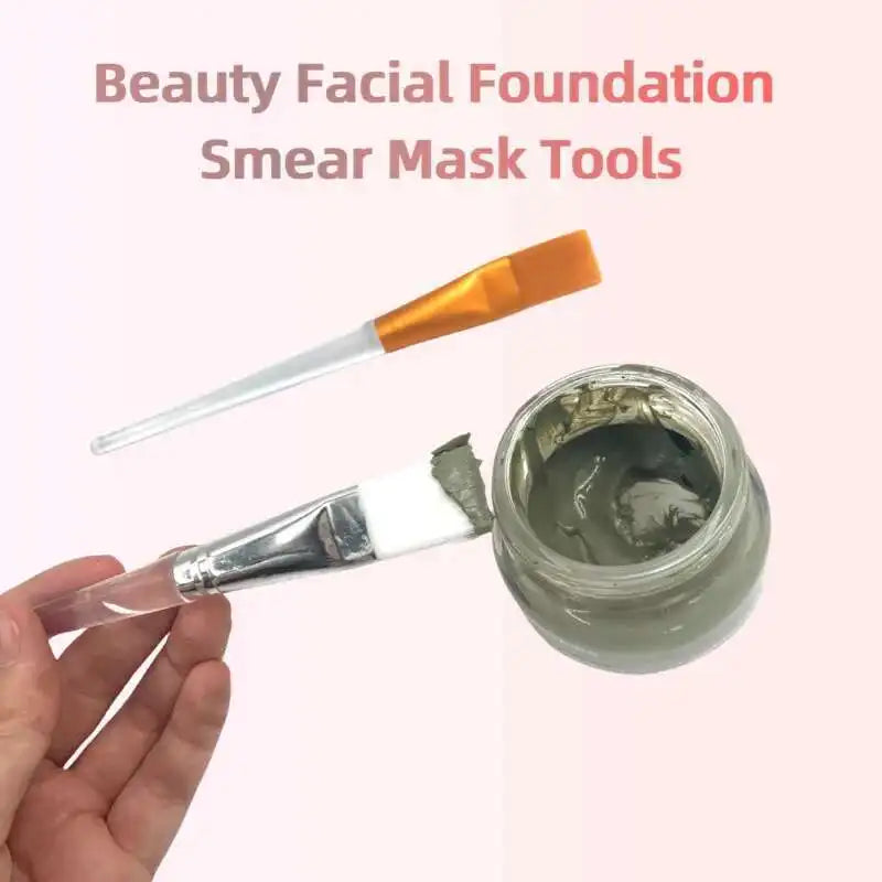 Facial Skin Care Brush Fan Shaped Facial Makeup Mask Brush Soft Bristle Cosmetic Brush Beauty Salon Supplies Spa Beauty Tools