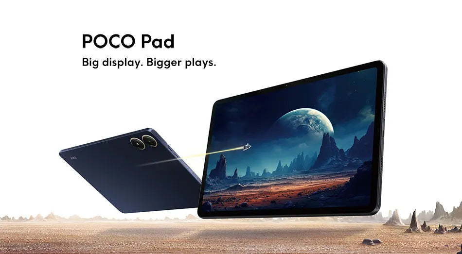 Global Version POCO Pad Tablet 12.1'' 120Hz 2.5K LCD Display Snapdragon 7s Gen 2 Octa core 10000mAh Battery 33W Charging