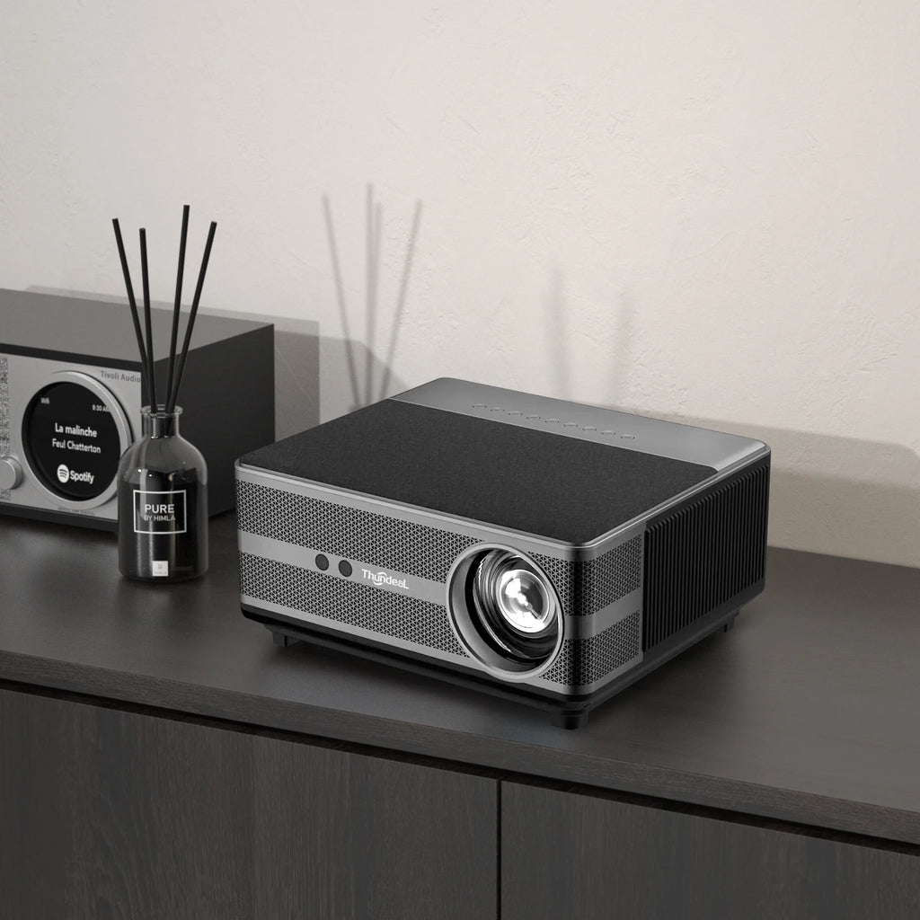 ThundeaL Full HD 1080P Projector TD98W for 2K 4K Video Audio WiFi Android Home Theater TD98 Cinema Beam Projector PK DLP Beamer