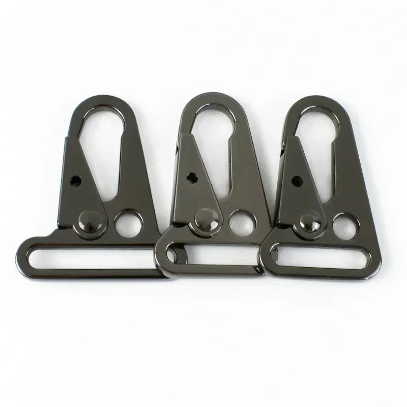 2/4/10Pcs Meetee 25/32/38mm Metal Buckles Bag Strap Snap Trigger Hook Dog Collar Clasp Carabiner Buckle DIY Hardware Accessories