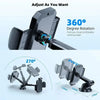 360° Windshield Car Phone Holder Car Dashboard Mobile Cell Support Bracket Universal Sucker for iPhone 16 15 14 Samsung Xiaomi