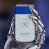 Kemei Electric Mini Reciprocating Razor Men Mobile Portable Electric Cordless Shaver Rechargeable Single Blade Shaving Machine
