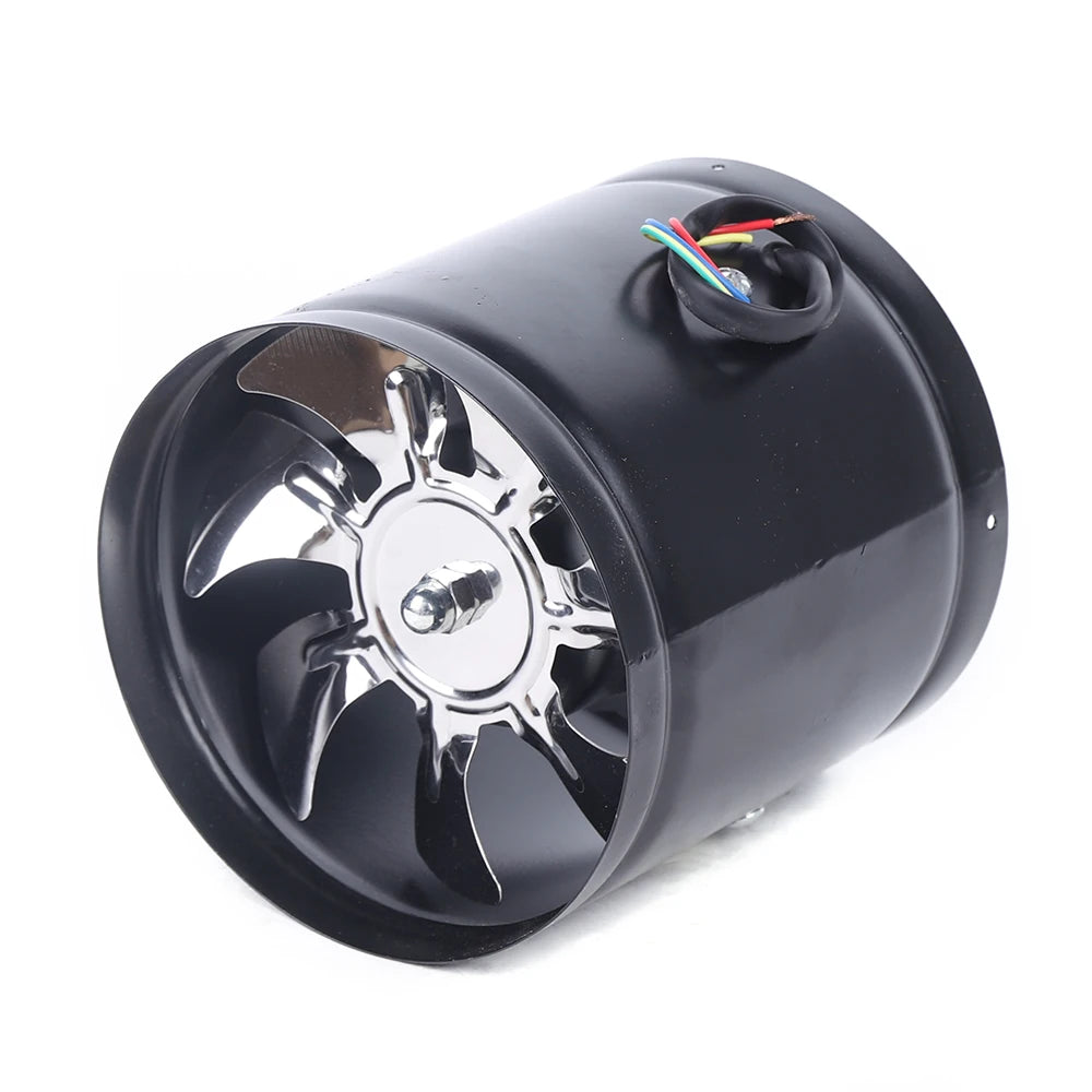 150mm Axial Duct Fan Air Pipe Fan Radial Pipe Fan Extractor 220V Fan Industrial Fan For Kitchen, Living Room, Factory, Hotel - Mighty Dollars