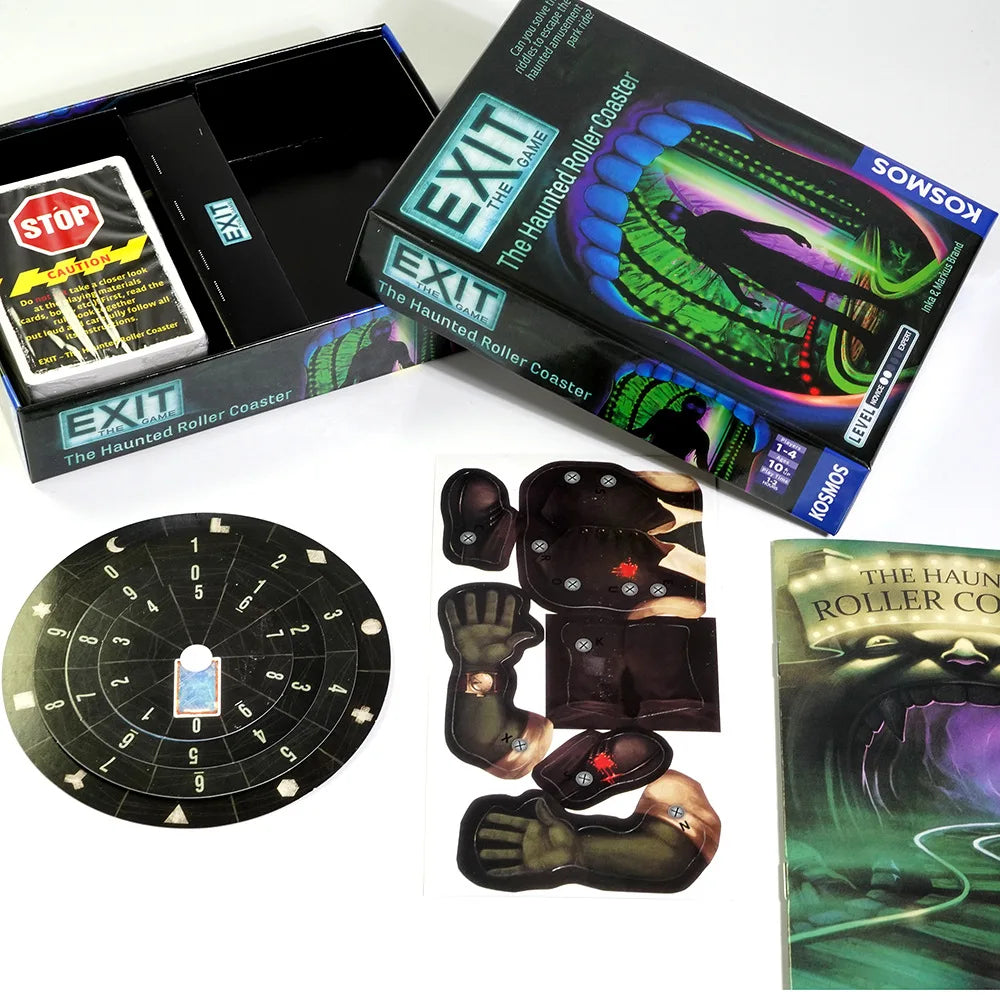EXIT: Dead Man on the Orient Express, Mystery Solving Card Game, Family Games for Game Night, Party Games for Adults and Kids