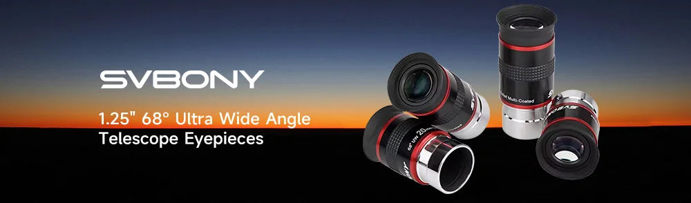 Svbony SV227 2/1.25inch Filter 5nmH-Alpha SII-CCD OIII-CCD Narrow Band for Astronomy Telescope Deep Space Planetary Photography