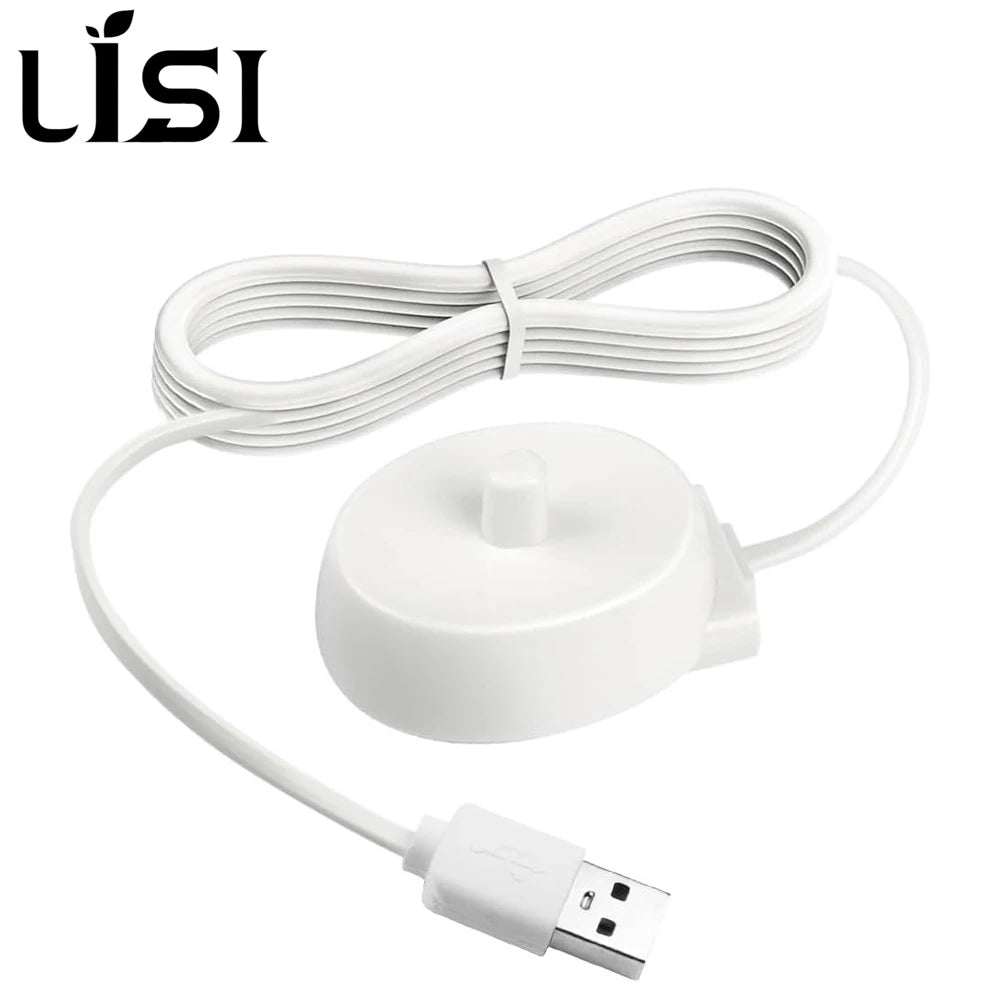 LISI USB Charger Fit for Oral-B Electric Toothbrush Safe Reliable Charging Base Compatible with Most Braun Electric Toothbrushes