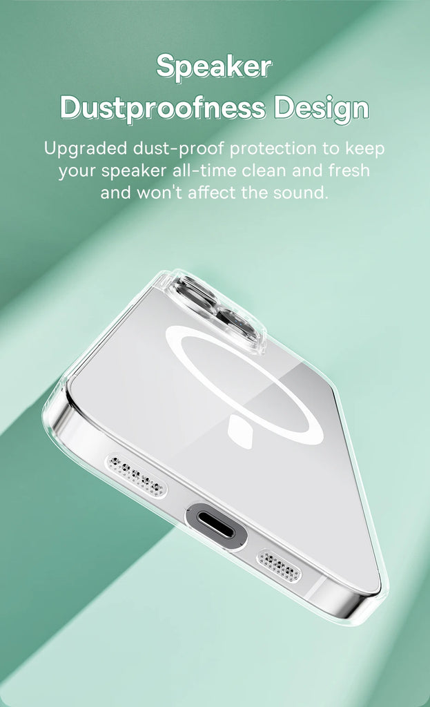 Baseus Magnetic Phone Case for iPhone 15 14 13 12 11 Pro Max Wireless Charging Cover For iPhone 15 14 Pro Max Magnet Clear Case