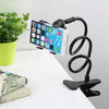 Universal Long Arm Lazy Person Bracket Mobile Phone Clamp Bedside Desktop Support For iPhone Xiaomi Huawei Samsung Phone Stands