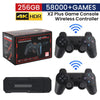 BOYHOM X2 Plus 256G 58000 Game 4K Game player 3D HD Retro Video Game Console Wireless Controller TV 50 Emulator For Kids Gifts