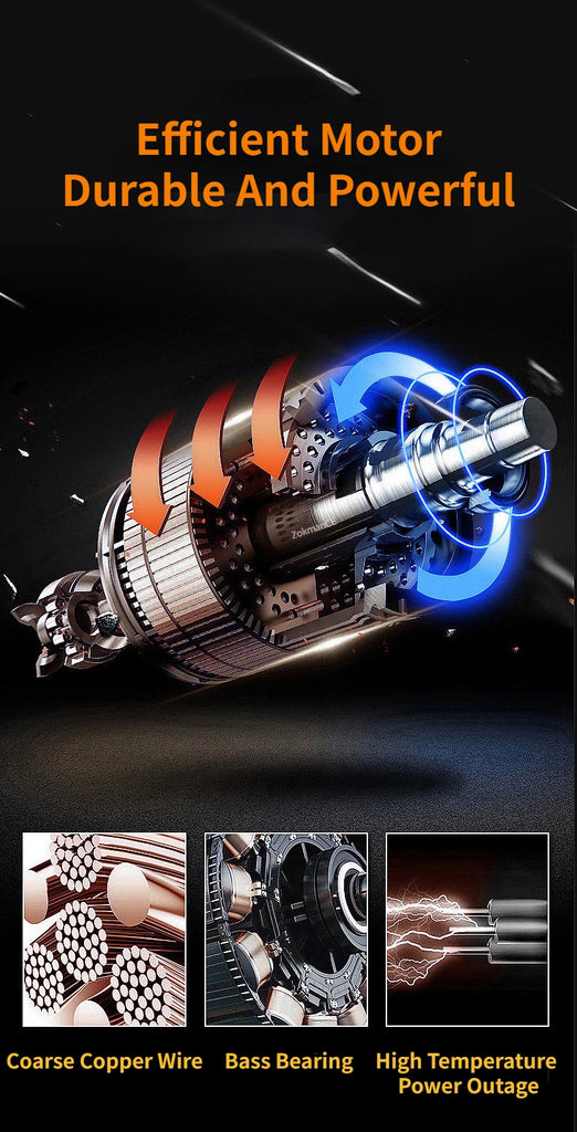 3000W Portable Electric Space Heater with Fan Adjustable Thermostat  2 Heat Settings + Fan Mode Overheat & Tip-Over Protection