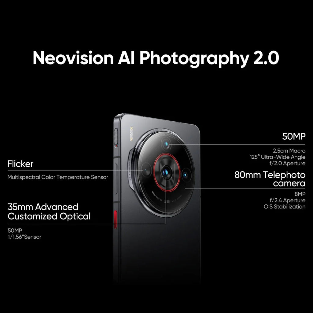 Zte Nubia Z60S Pro 5g Smartphone Snapdragon 8 Gen 2 6.78'' 120Hz Oled Screen 80W Fast Charging 50Mp Camera Android 14 Google Play Global Version