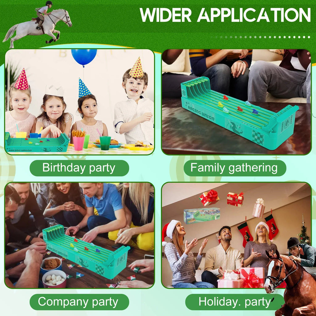 Horse Racing Game Fun Horse Race Board Game Relaxing Horse Running Game Safe Horse Racing Table Game Desktop Entertainment Games