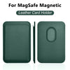 For Magsafe Leather Magnetic Wallet Case For iPhone 14 12 15 13 Pro Max Magnetic Card Bag Cover Samsung S23 S22 Ultra Accessory
