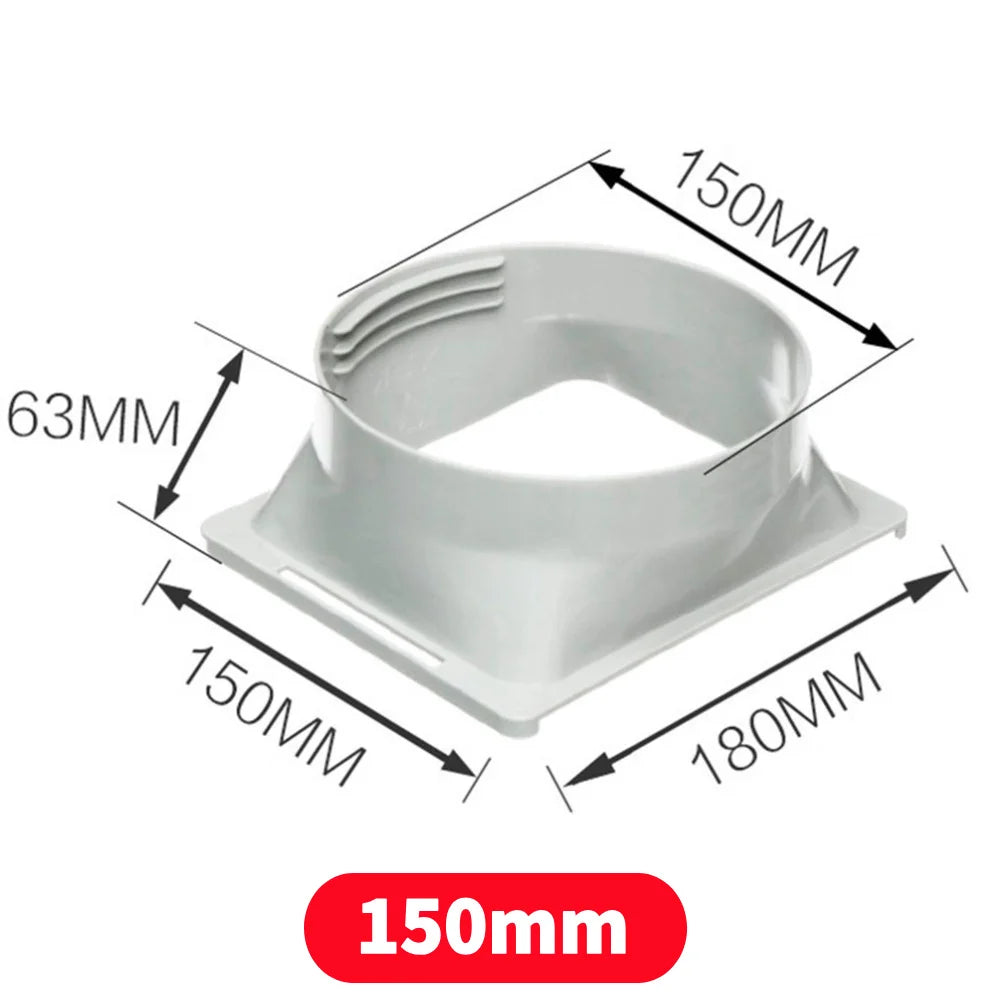 13/15cm Portable Air Conditioner Exhaust Pipe Hose Interface Connector 1.5/2M Portable Flexible Conditioner Exhaust Hose Tube ﻿