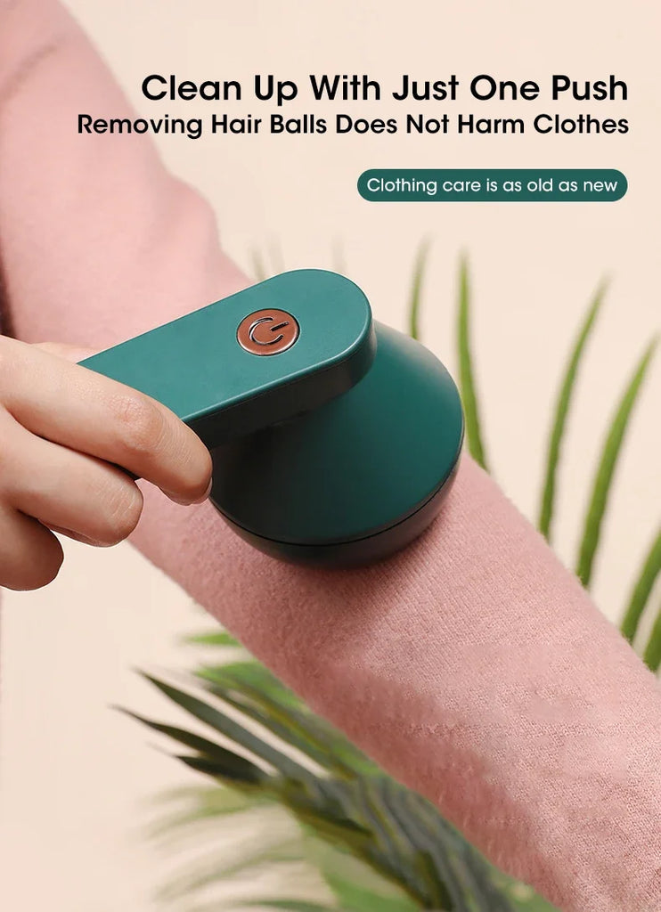 Hair Ball Trimmer Charging Fabric Shaver Lint Remover Upgraded Six Blade Design Fuzz Shaver Rechargeable for Travel Home