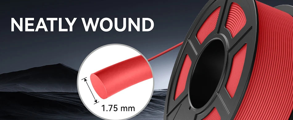 JAYO PETG 3D Filament 1.75MM High Speed PETG 3D Printer Filament 4Rolls High Flow Speedy Matte Effect 3D Printing Mateials