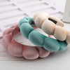 Velvet Hair Band High Skull Top Sponge Fried Dough Twists High Sense Hair Band Hair Accessories Solid Color Hair Band